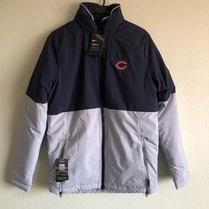 Nike Shield NFL Chicago Bears Bomber Jacket Sz S